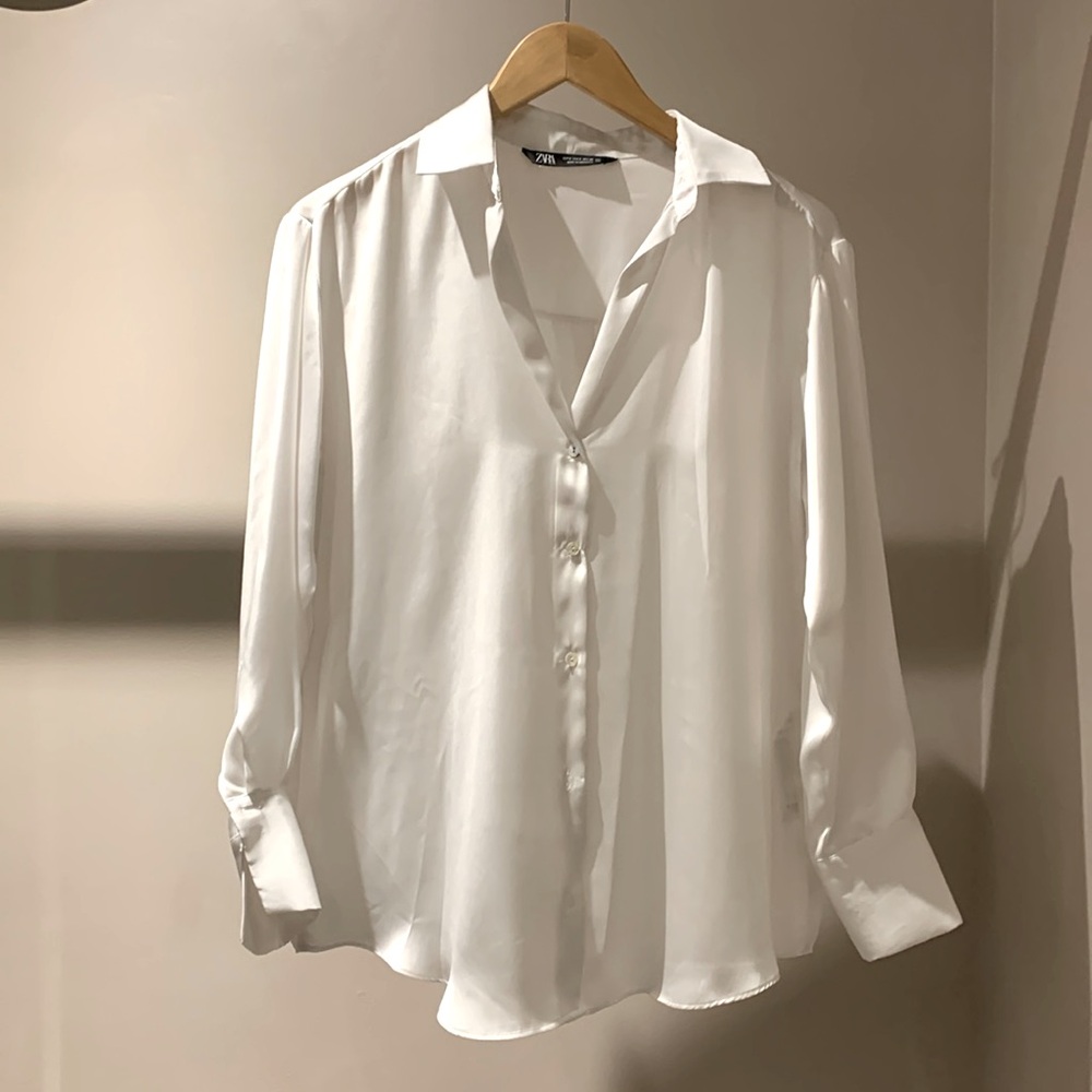 Oversized Long Sleeve Top (silky!)